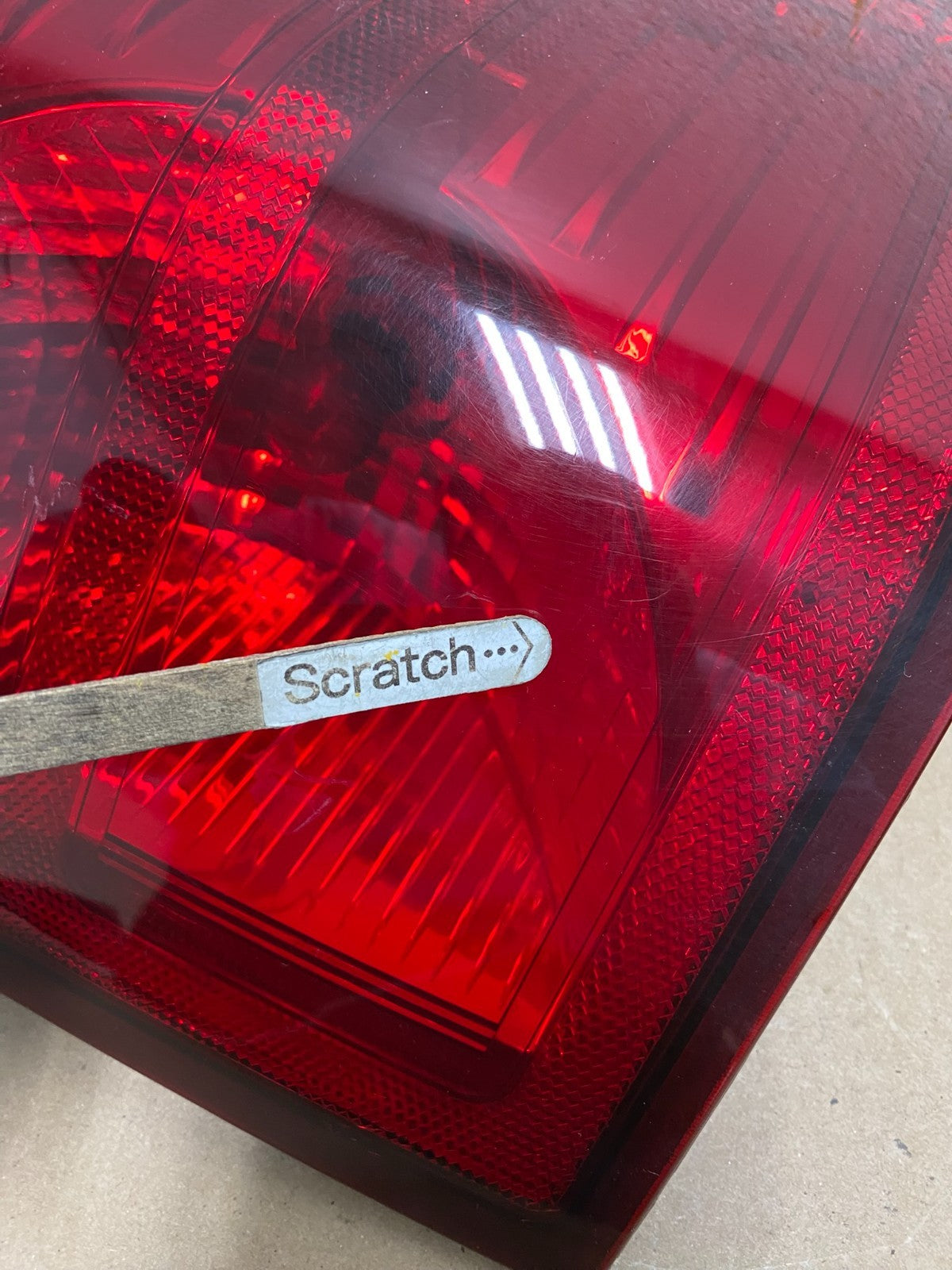2007 2008 2009 2010 Jeep Grand Cherokee Left Driver Lh Tail Light Oem P8070 DW6