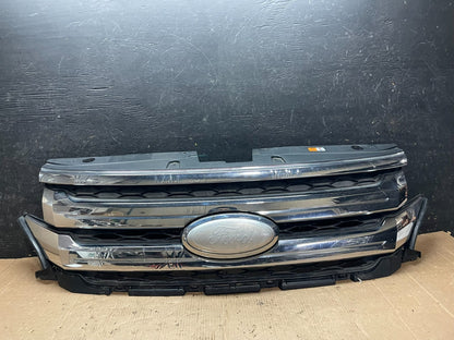 2011 2012 2013 Ford Edge Front Upper Chrome Grille Grill  Oem z5952 DG0