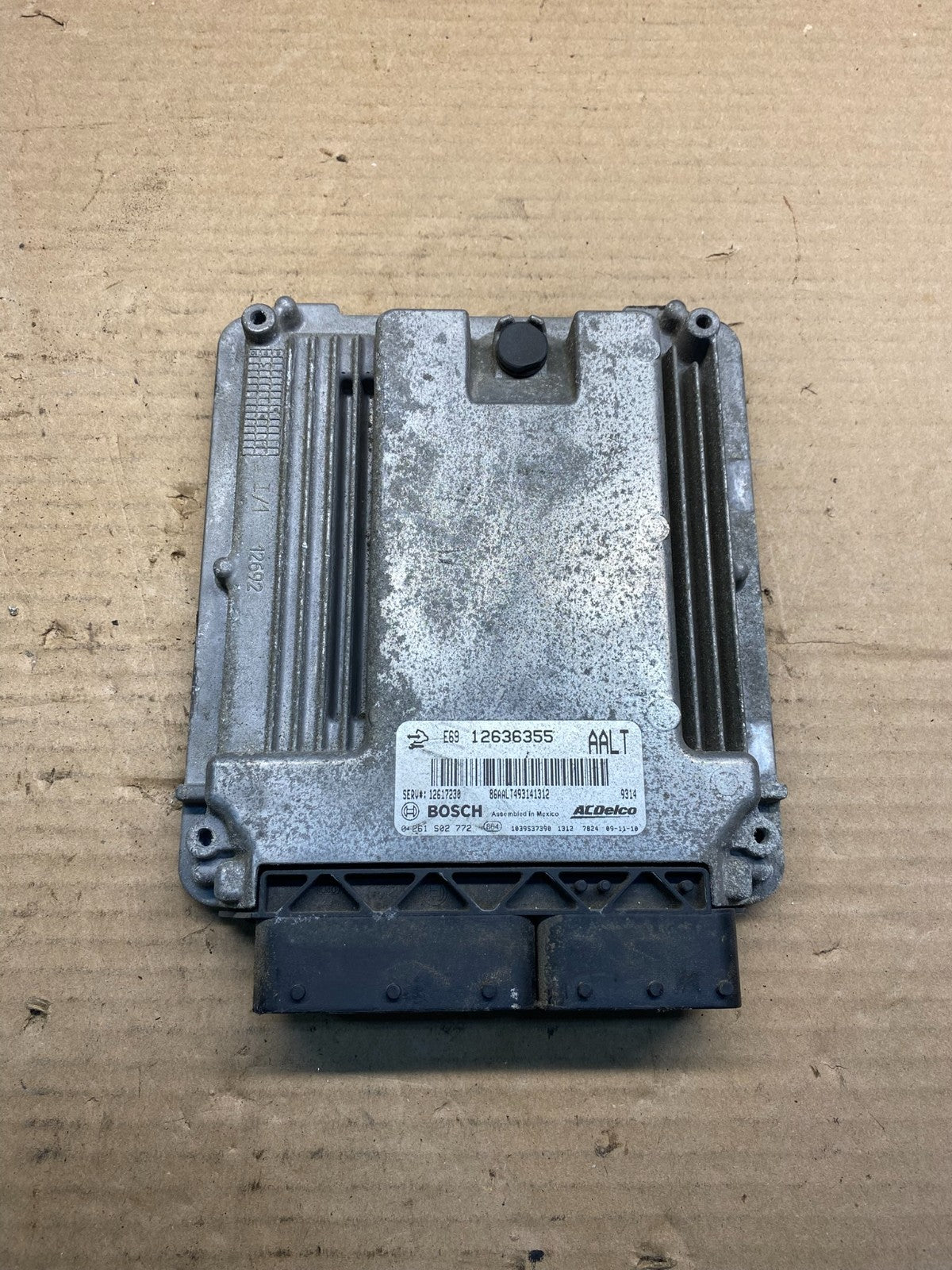 2010 2011 GMC Acadia Traverse Engine Control Module ECM ECU 12636355 AE0098 DG0