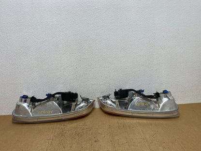 1998 - 2002 Saturn SL SL1 SL2 S Series Left+Right Halogen Headlights AD1421 DW5