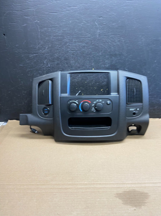 2002 to 2005 Dodge Ram Radio Climate Control Dash Air Vent Bezel Trim AH1229 DG0