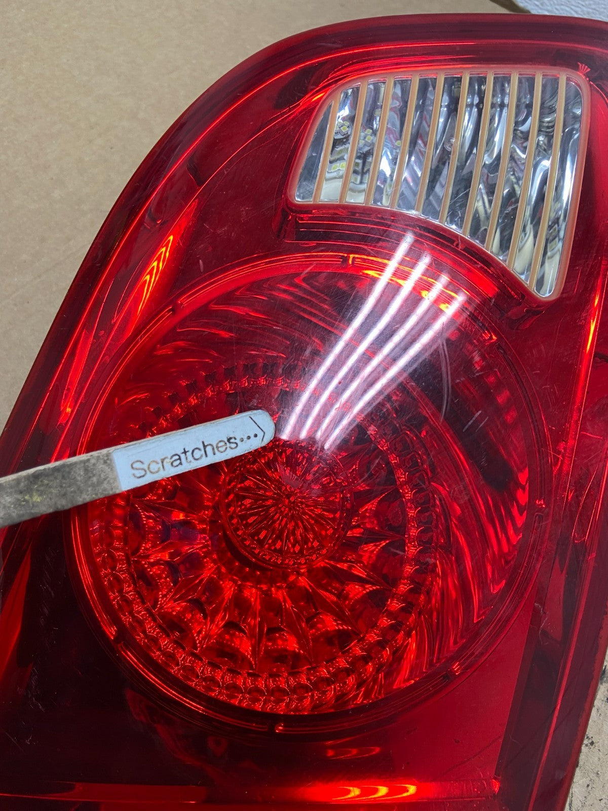 2007 2008 2009 Hyundai Santa Fe Left Driver LH Tail Light Inner AG21053