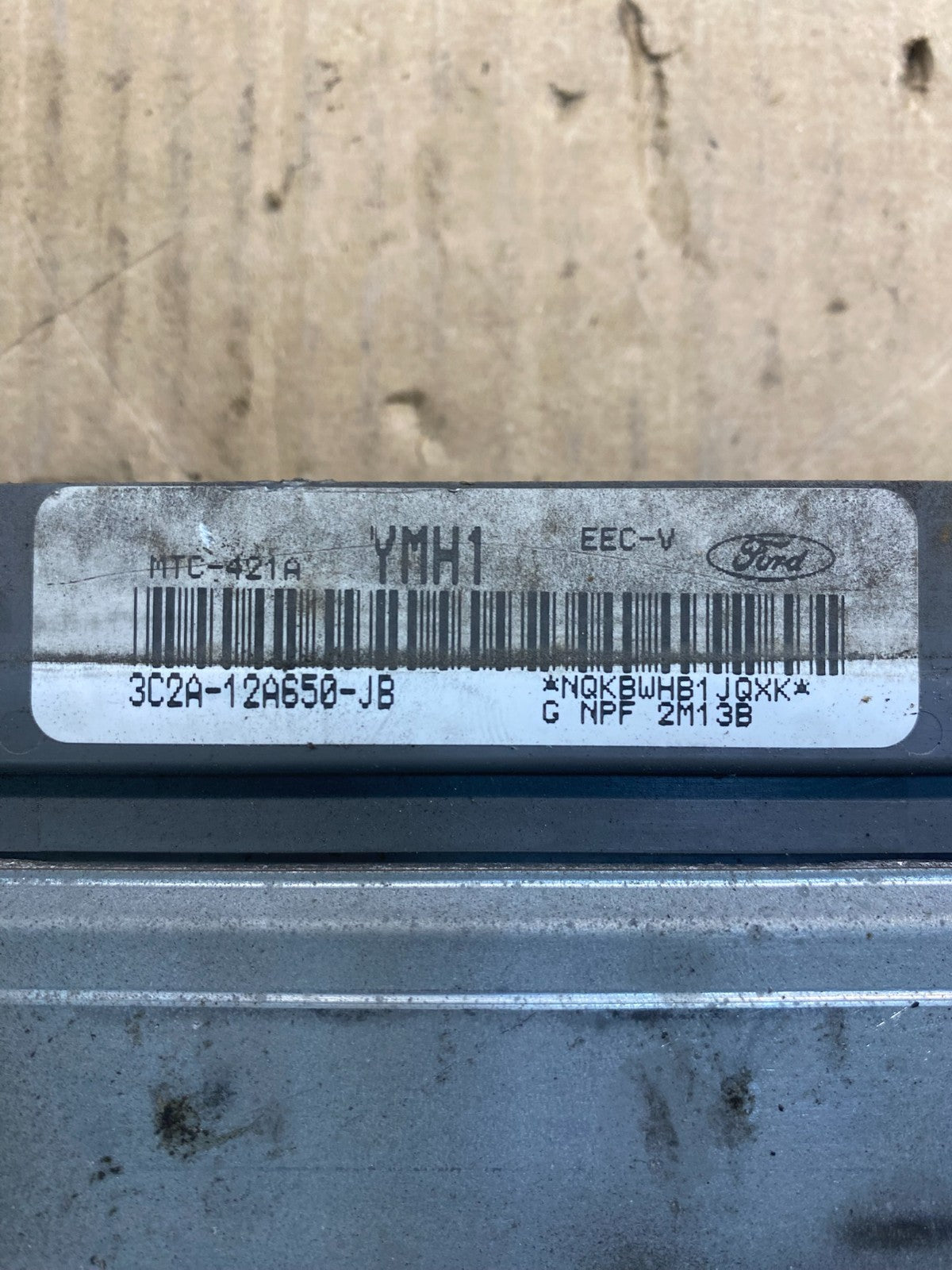 2002 Ford Van E150 E250 5.4L Engine Control Module 3c2a-12a650-jb AC0472 DG2