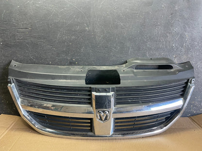 2009 to 2010 Dodge Journey Chrome Front Upper Grill Grille OEM AB2986 DG0