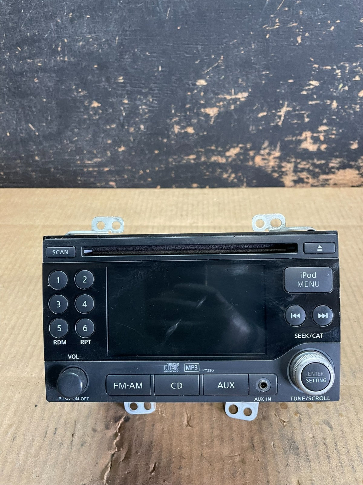 2011 to 2012 Nissan Rogue AM FM Radio CD Player Screen Receiver AA9245 DG0
