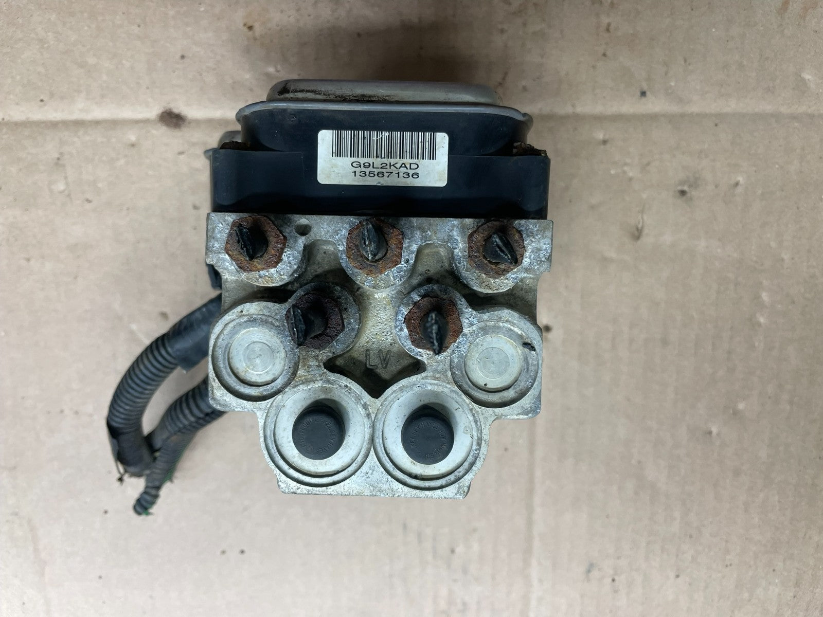 2004-07 Chevrolet Express ABS Pump Control 13567136 Module Q1434 DG4
