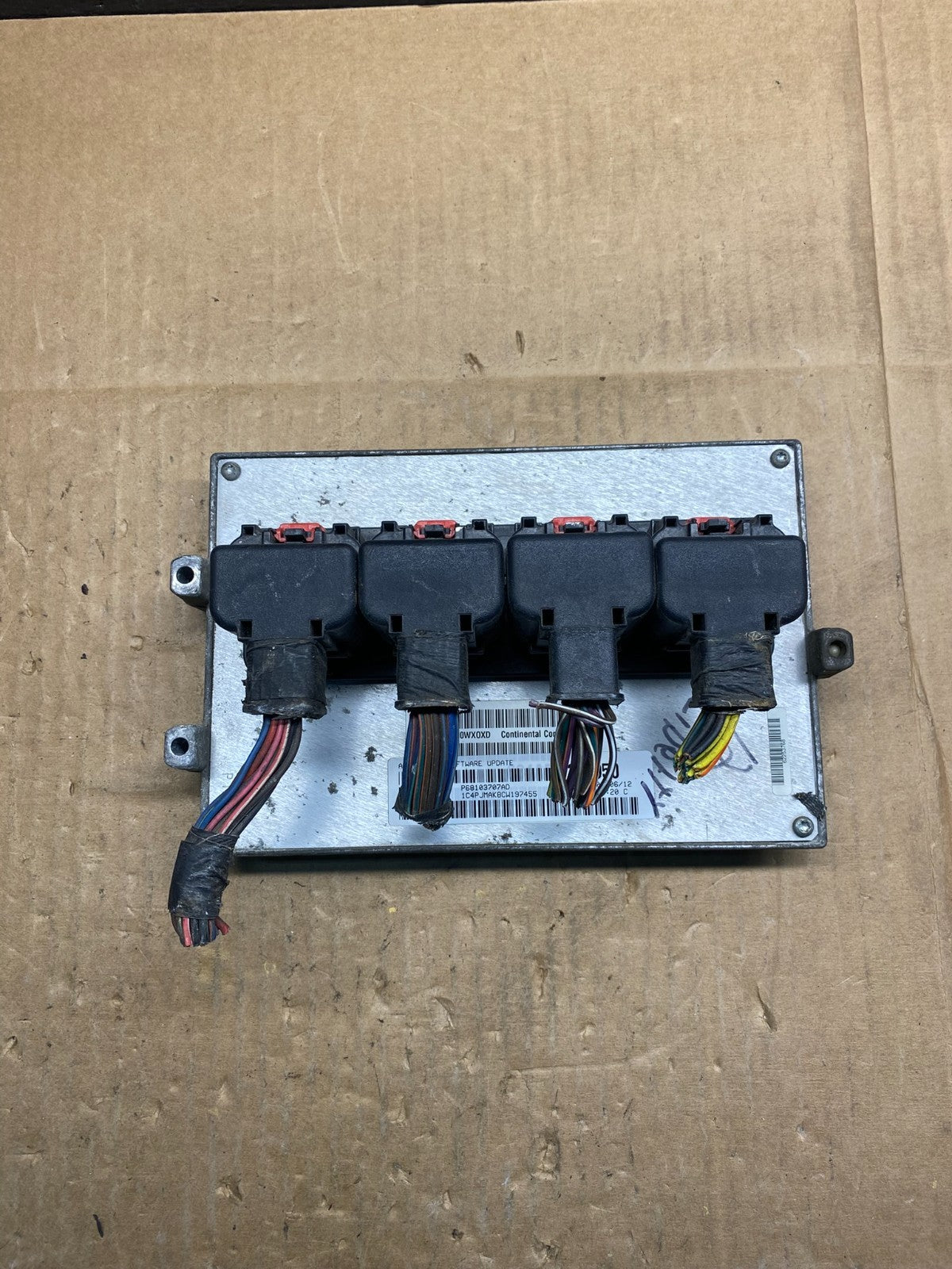 2012 Jeep Liberty 3.7L Engine Control Unit ECU ECM P68103707AD AI9802 DW0