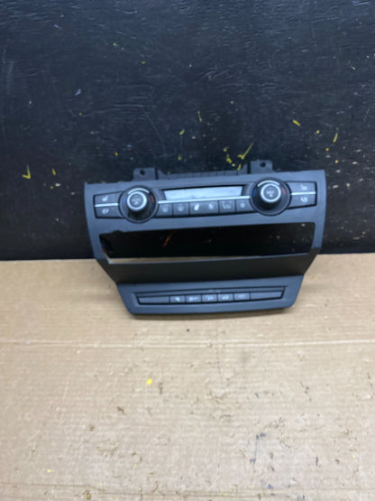 2007-2013 Bmw X5 AC Heater Climate Control Temperature Panel Trim Oem w9617 DG0