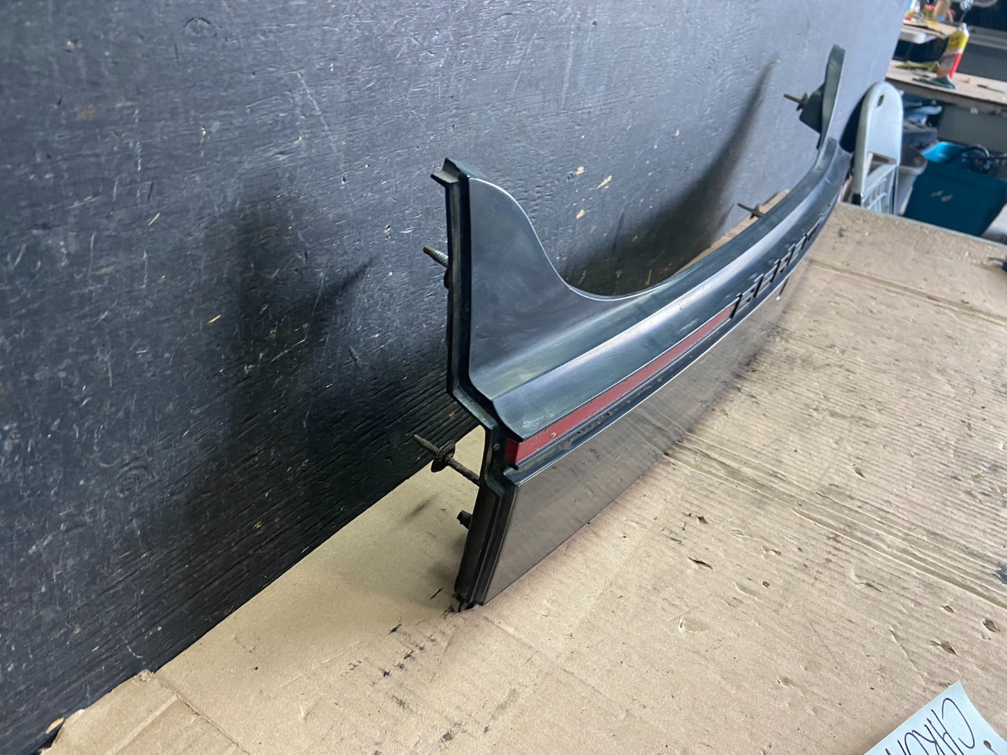 1987 - 1996 Chevrolet Beretta Center Faux Tail Light Trim Panel P8590 DG2
