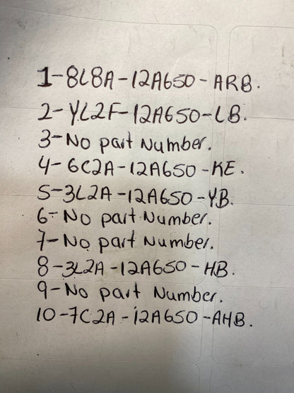 Mix of 10 Ford ECM Engine Computer Module AH9946 PS2