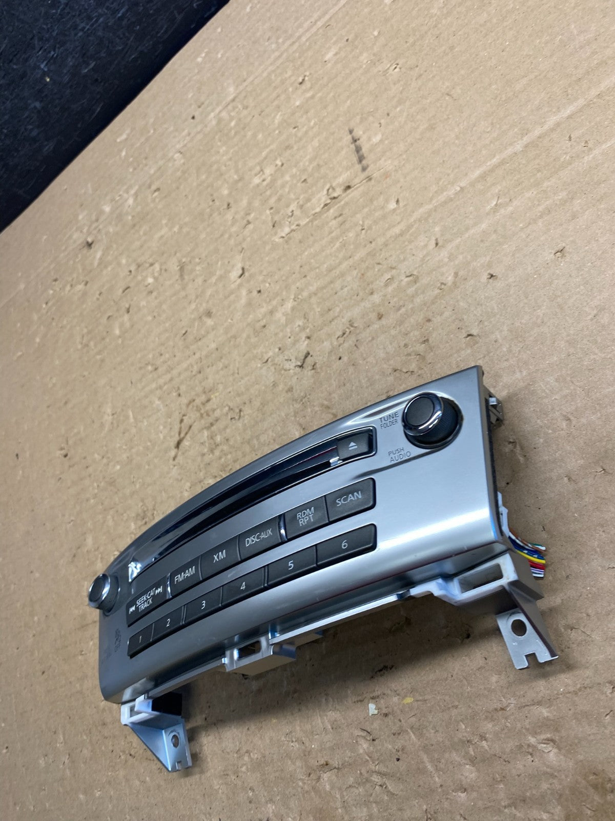 2013 2015 Infiniti JX35 Dashboard Center Radio AM/FM CD Player AG8382 DG2