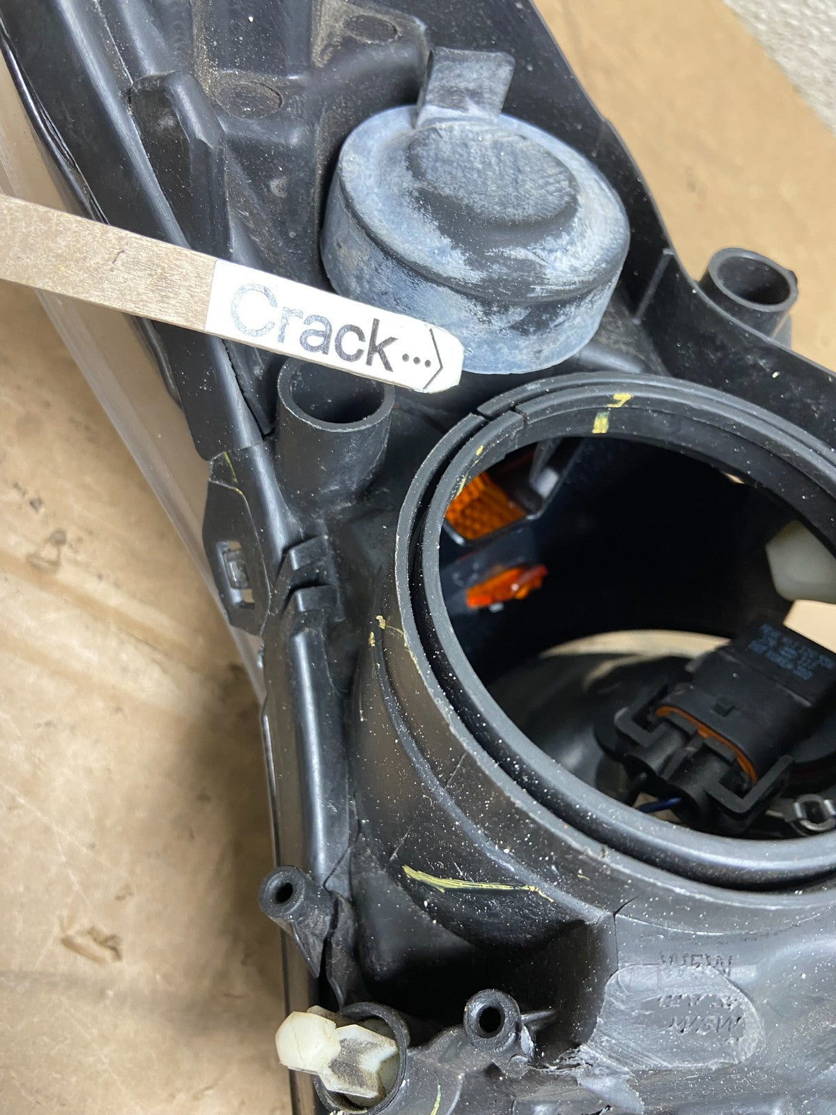 2014 to 2018 Ford Transit Connect Left Driver LH Side Headlight DEPO AB4854 DW6