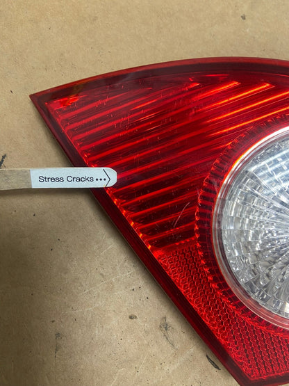 2003 - 2008 Toyota Corolla Inner Left Driver Lh Side Tail Light AD5262 LK3