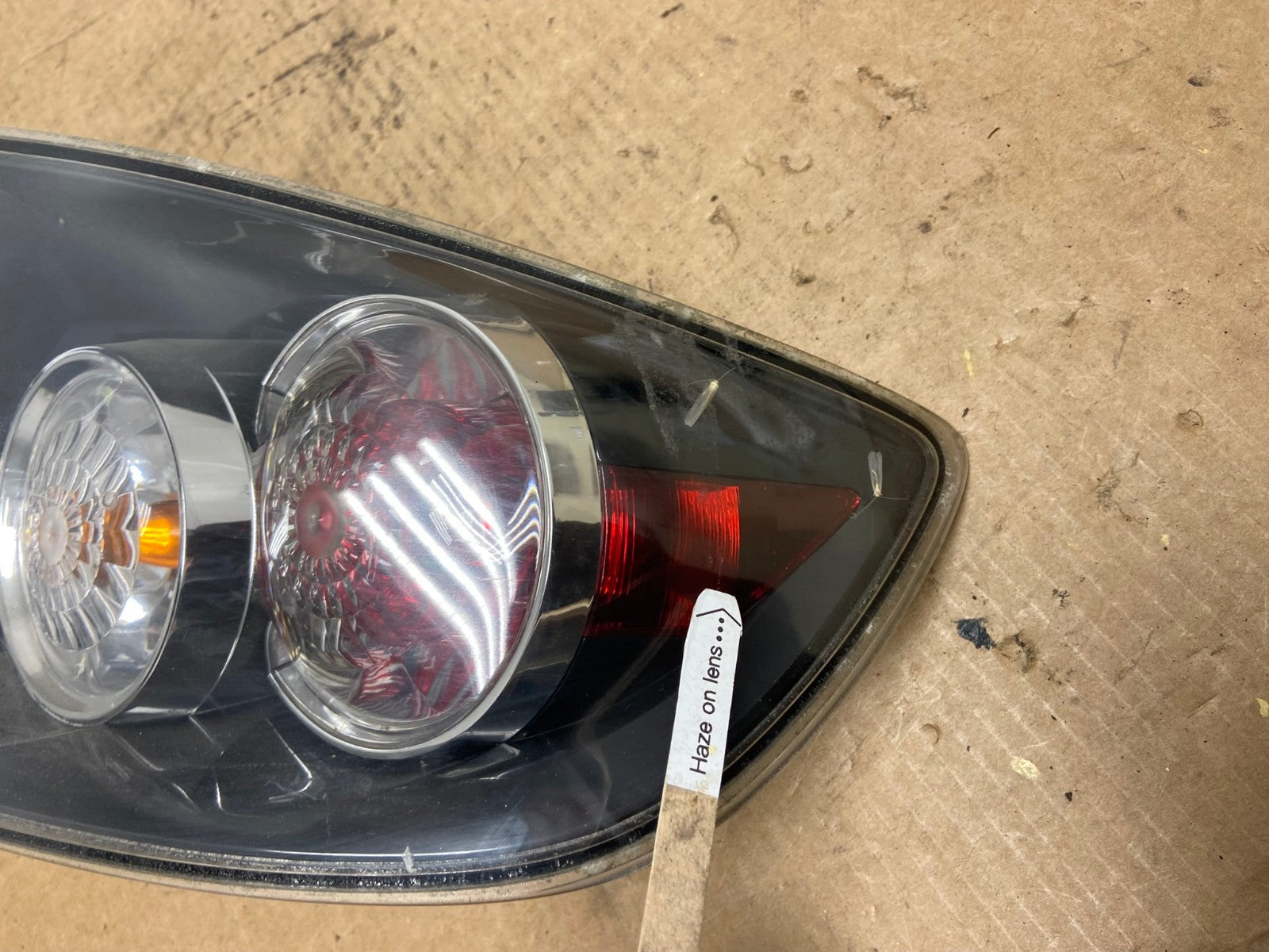 2007 2008 2009 Mazda 3 Sedan Right Passenger RH Side Tail Light AC3388 LK4