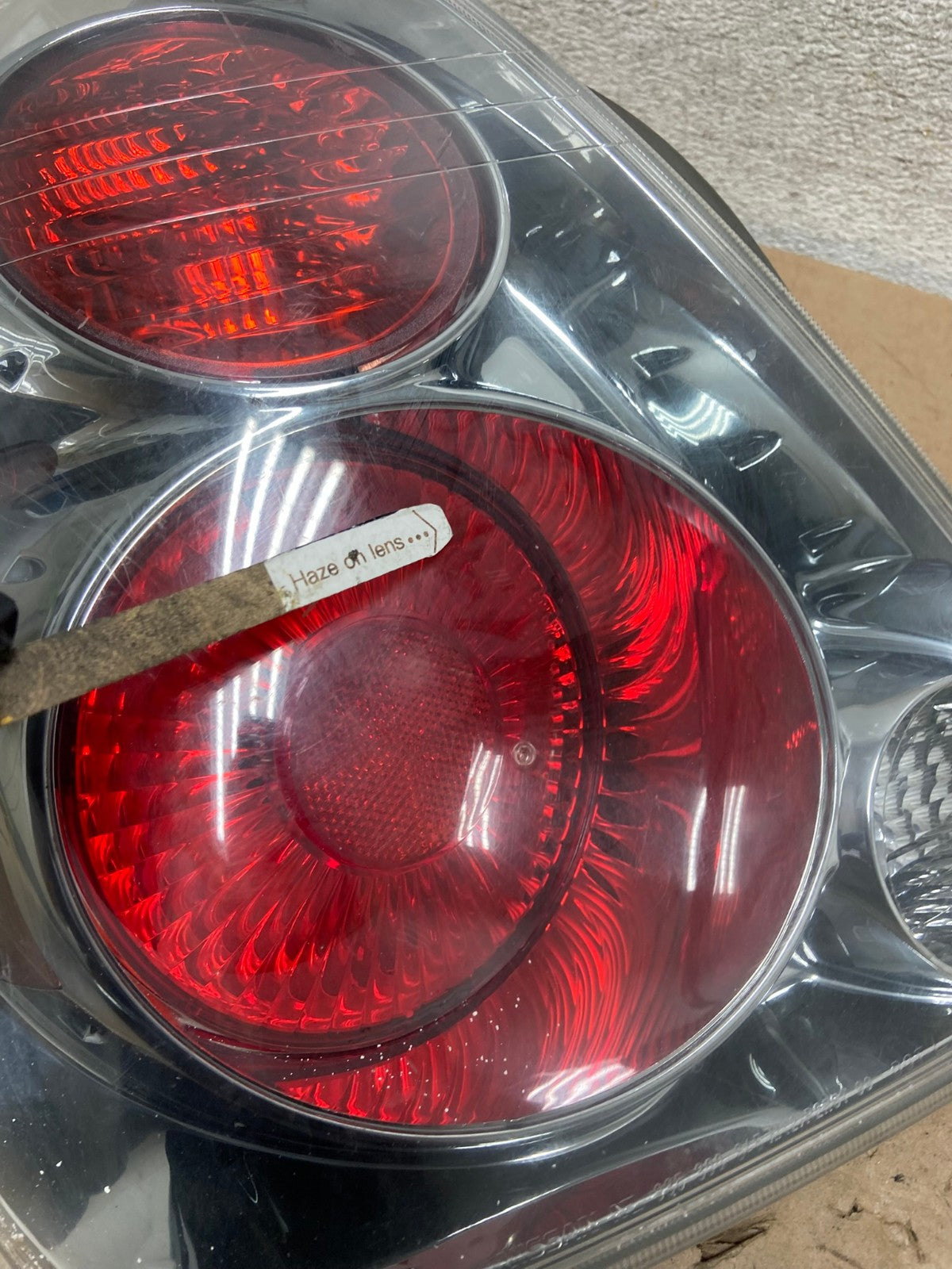 2005 to 2006 Nissan Altima Left Driver Side Tail Light AI1086 LK4