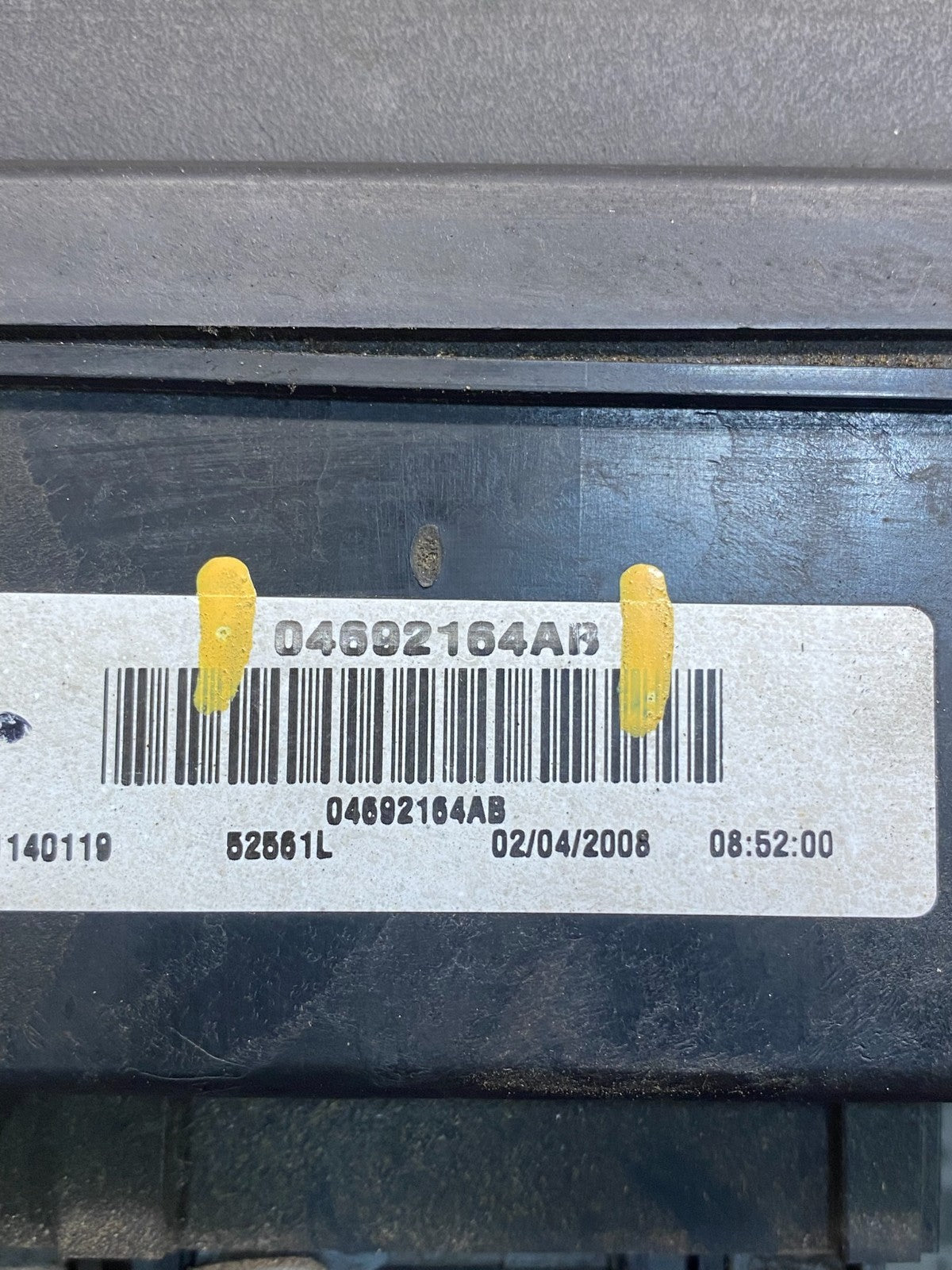 2008 Jeep Grand Cherokee Fuse Box Relay Panel Body Control Module BCM af7494 DG6