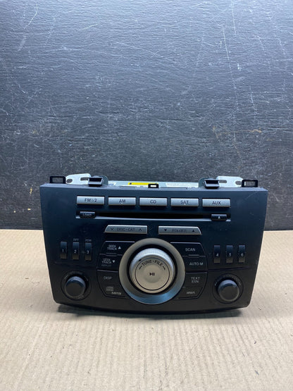 2010 to 2011 Mazda 3 Radio Cd Player BBM266AR0A ai9956 DG0