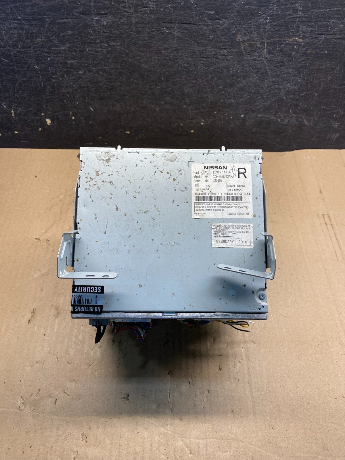 2009-2012 Nissan Murano AM FM CD Player Radio Receiver AI7223 DW3
