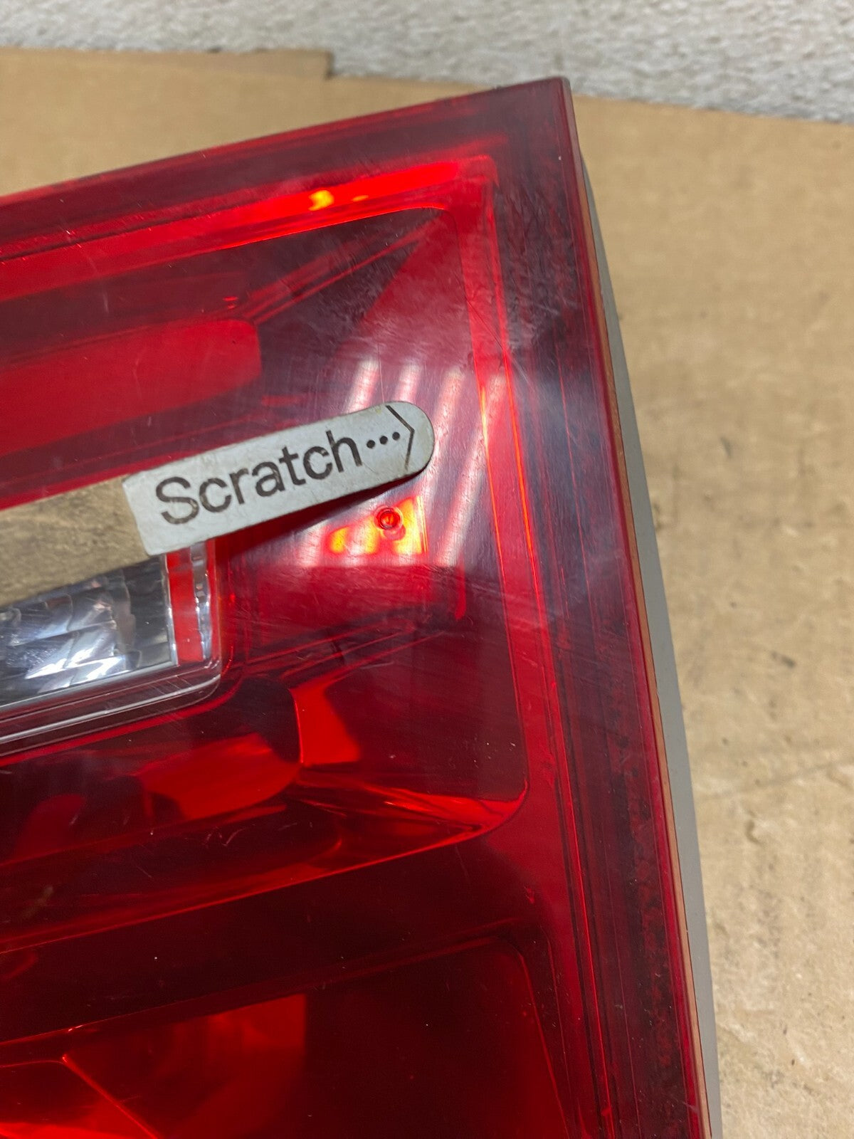 2007 2008 2009 Acura Mdx Right Passenger Rh Side Inner Tail Light Oem O5686 DW4