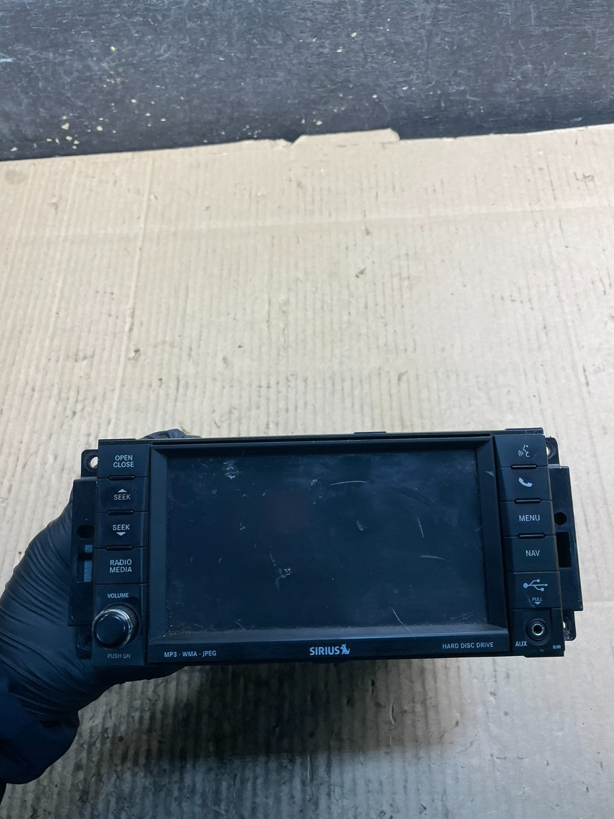 2011 2014 Jeep Dodge Chrysler Screen Display CD Player Satellite Radio y1060 BDG0