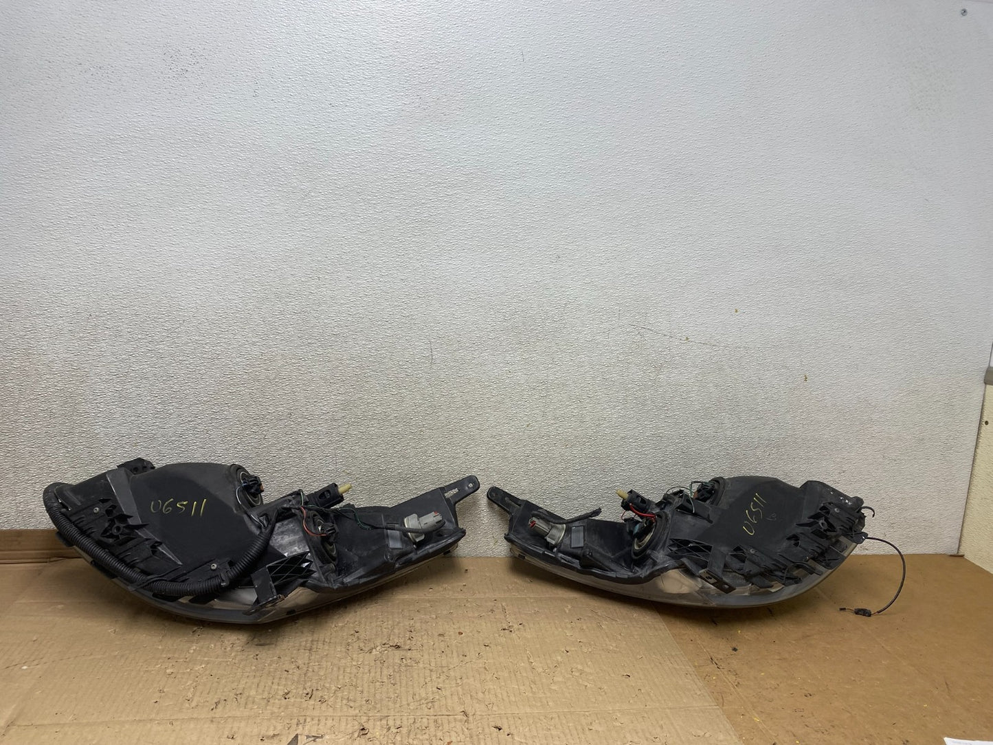 Sedan 2007 2008 2009 Nissan Altima Left+Right Set Headlights U6511 DW11
