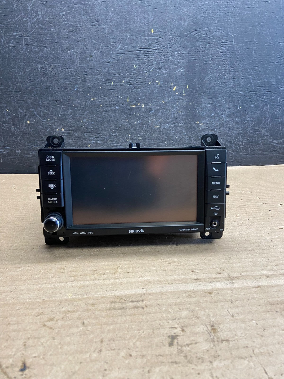 2011 to 2013 Jeep Grand Cherokee Media Satellite Radio Screen Display AH3610 DG0