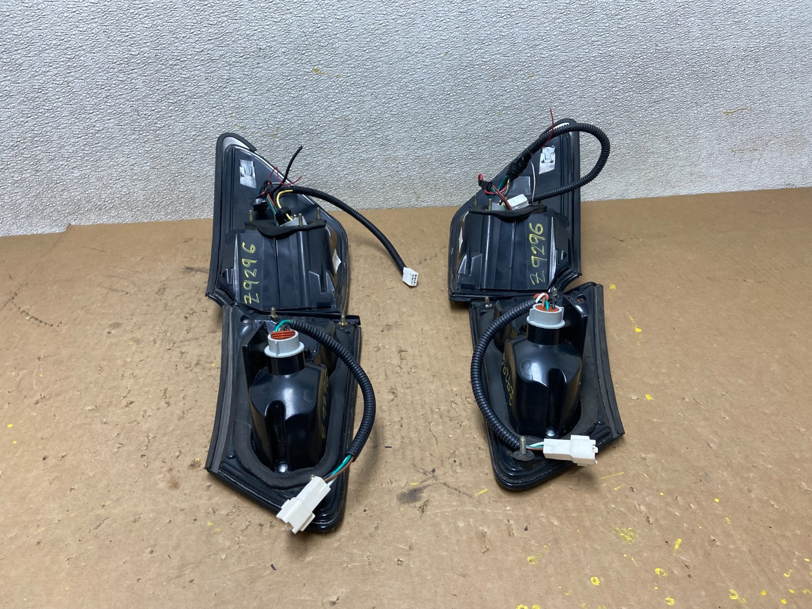 2006-2008 Lexus Is250 Is350 Left+Right Inner LED Black Tail Lights W5262 DW9