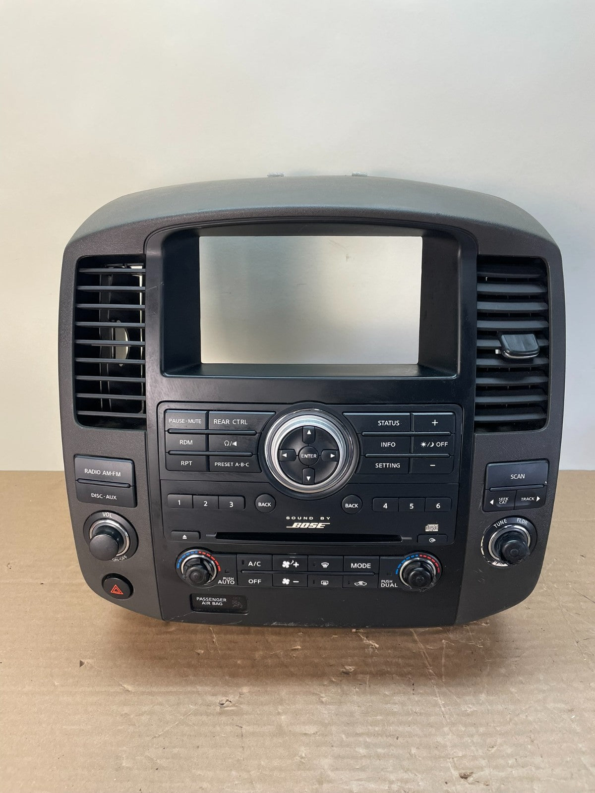 2008 2012 Nissan Pathfinder Radio A/C Heat Temperature Climate Control ai0563 DG0