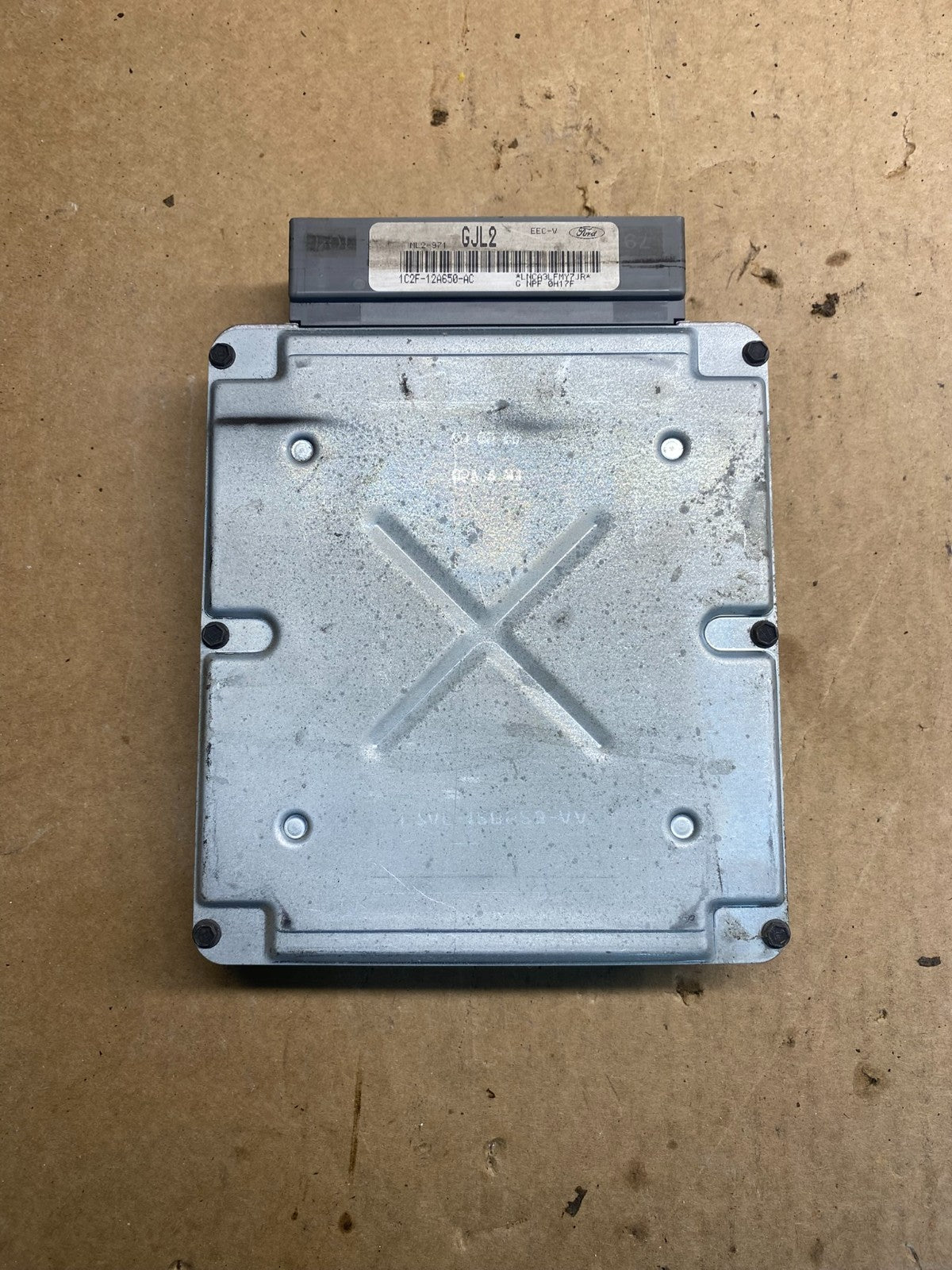 2001 Ford Van E-150 5.4L Engine Control Unit ECU Module 1C2F-12A650-PC AG7233 DG1