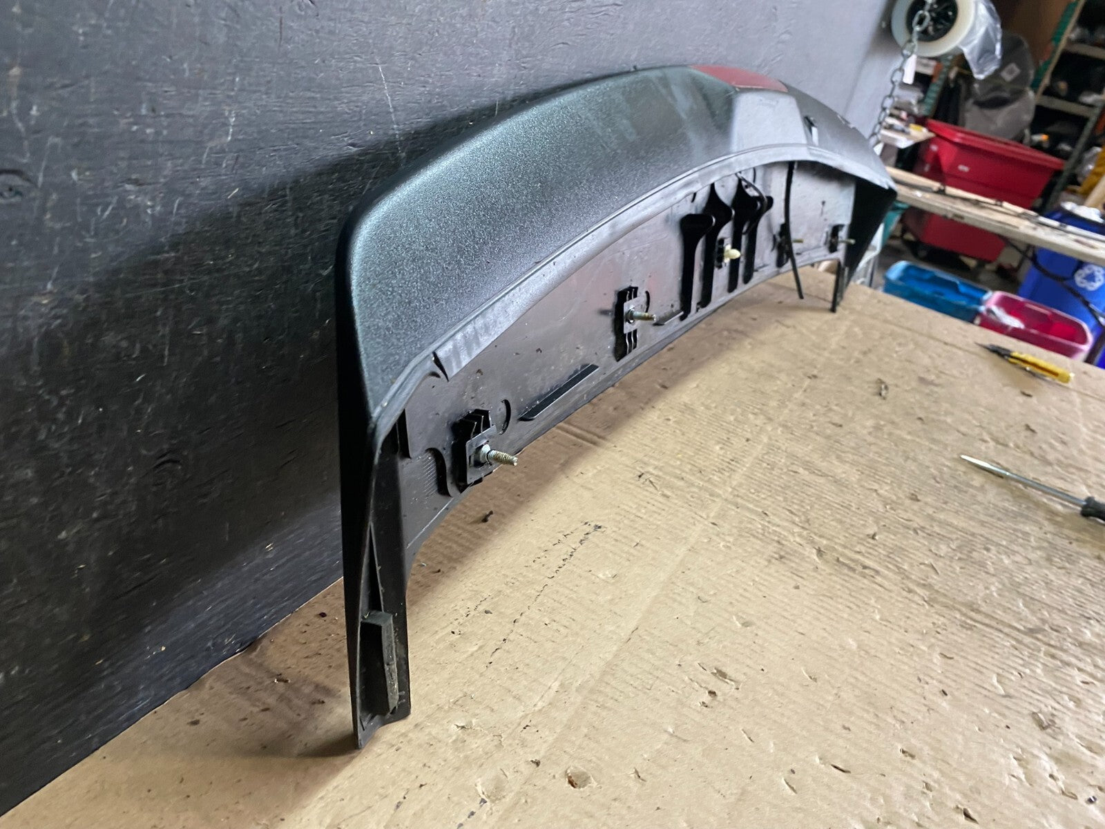 2007 to 2012 Dodge Caliber Rear Trunk Spoiler N0840 PS8