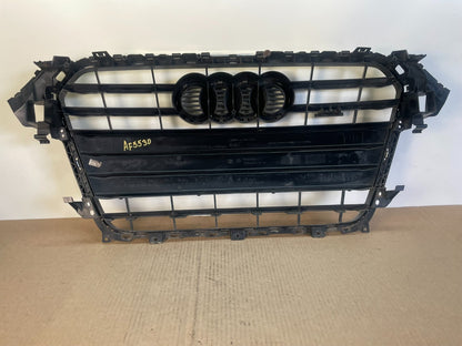 2013 to 2016 Audi A4 Front Grille Gloss Black & Chrome 8K0853651G AF55304