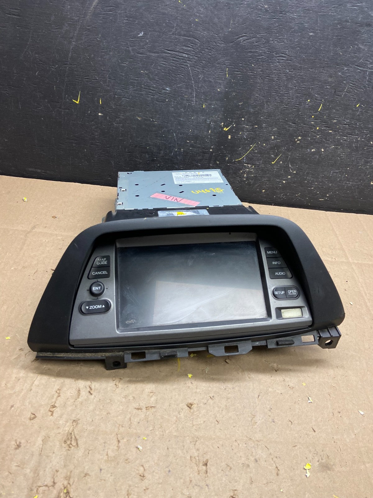 2005-2010 Honda Odyssey Information Display Screen 39810-SHJ-A010-M1 u4675 DG0