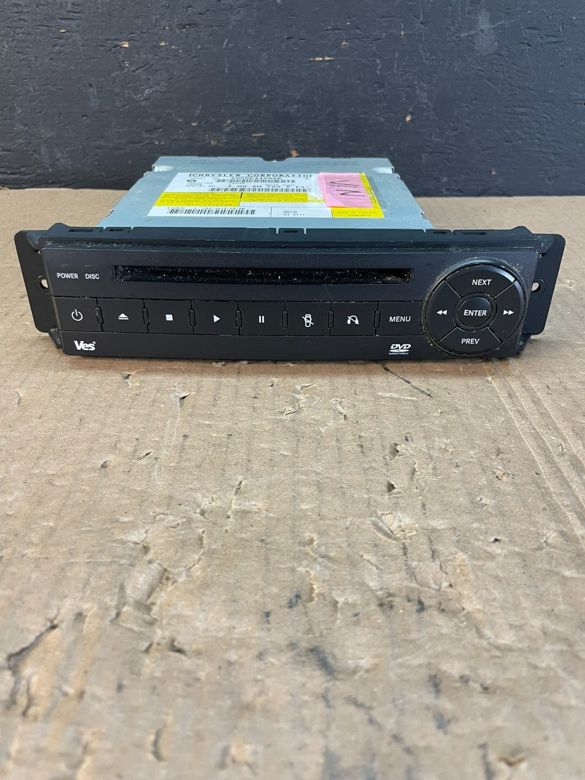 2009 2010 2011 Volkswagen Routan Video DVD Player AC4924 DG0