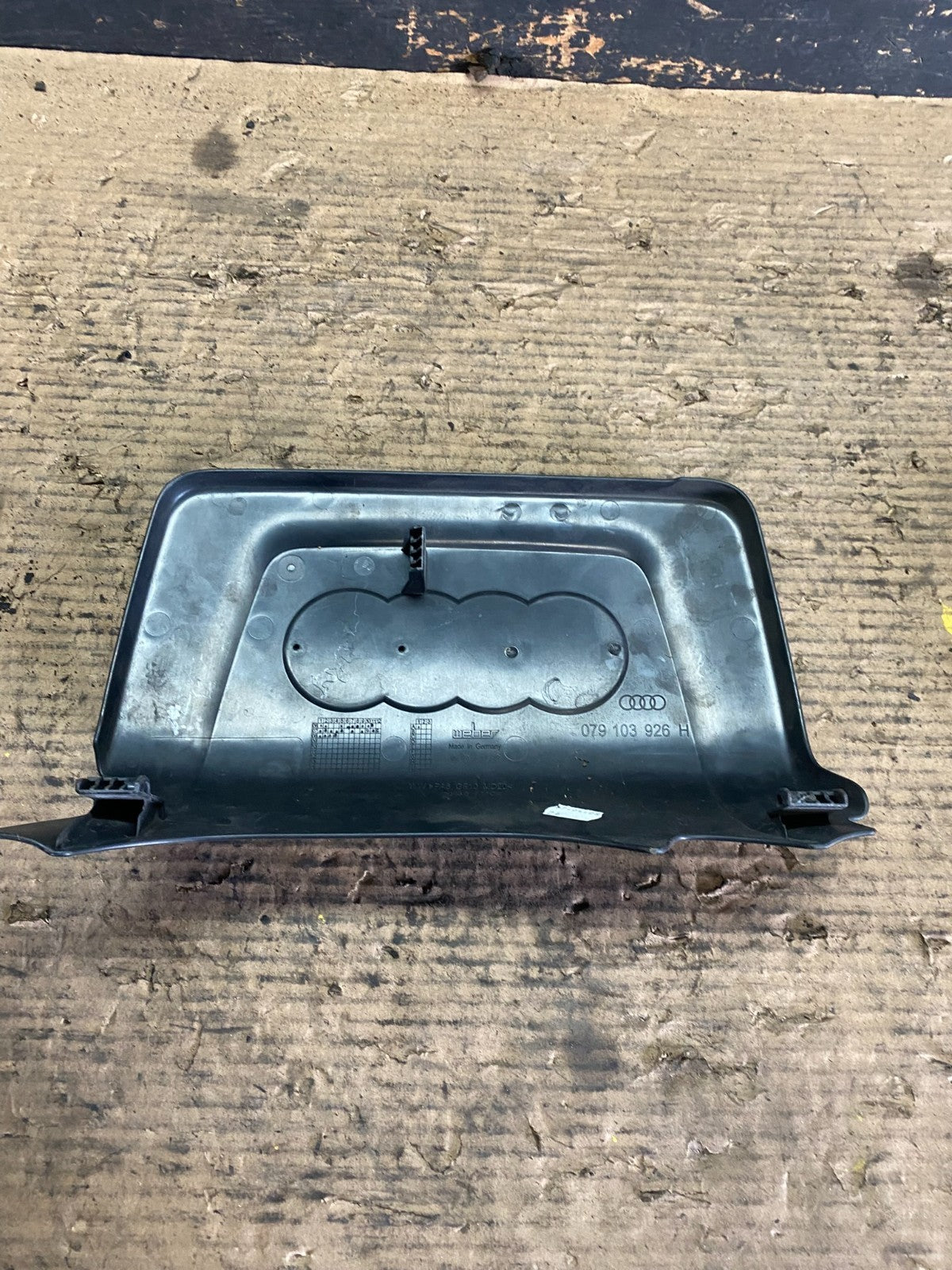 2007 - 2010 Audi A8l A8 D3 4.2L Engine Black Cover Trim 079103926H OEM s5948 DG4