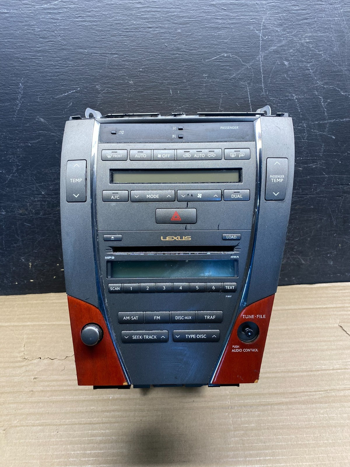 2007 2008 2009 Lexus ES350 Radio AM-FM CD Tuner Head Unit AH9922 DW0
