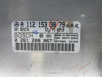 2001 to 2005 Mercedes E320 CLK320 Engine Control Unit ECU Module o8295 DG2