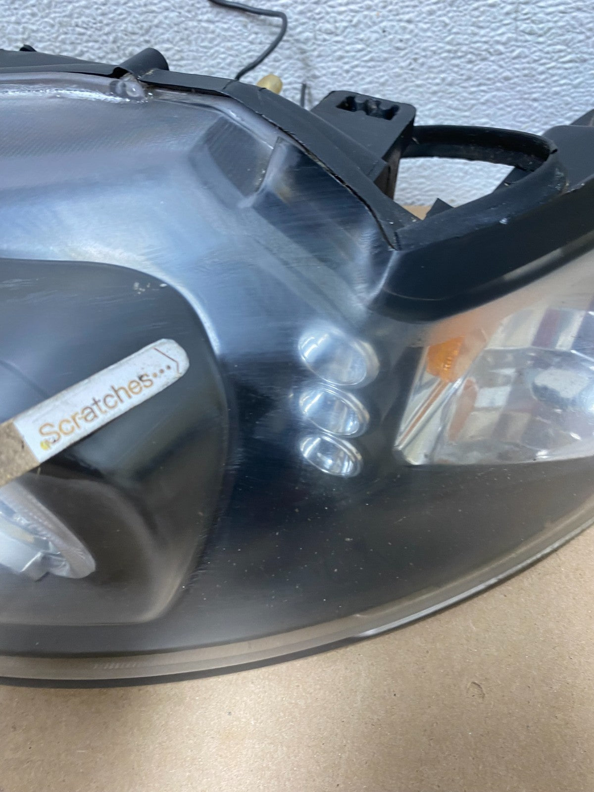 1999 to 2004 Ford Mustang Left+Right Set Side Black LED Headlights AH9484 DG3