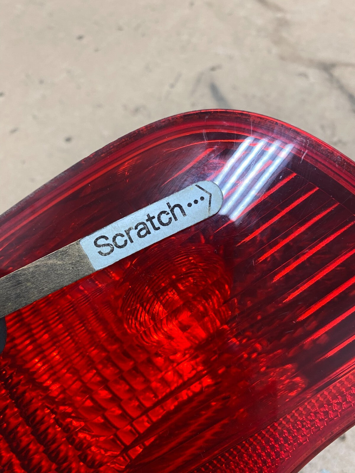 2004 to 2008 Audi A4 Sedan Left Driver LH Side Inner Tail Light OEM O9033 DW3