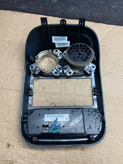 2011 to 2017 Jeep Compass Dash Climate Temperature Control Radio Bezel AF2237 DW3