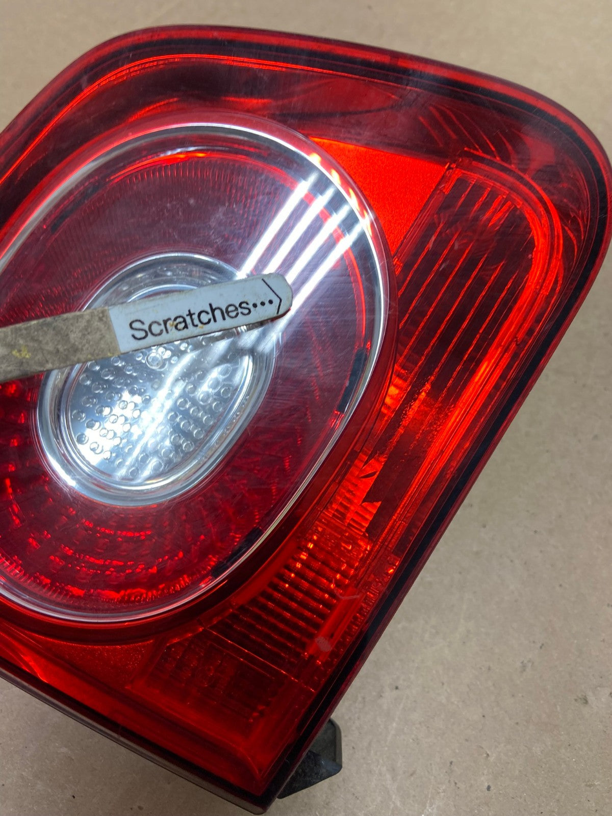 2009-2011 Volkswagen Tiguan Left Driver Side Inner Tail Light OEM AC5593 LK3