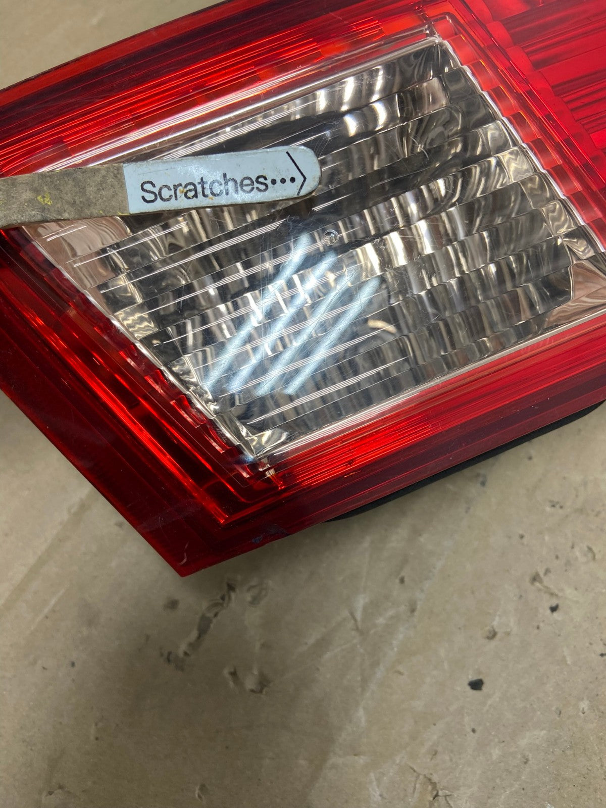 2009-2010 Acura TSX Left Driver LH Side Inner Tail Light AC58004 LK3