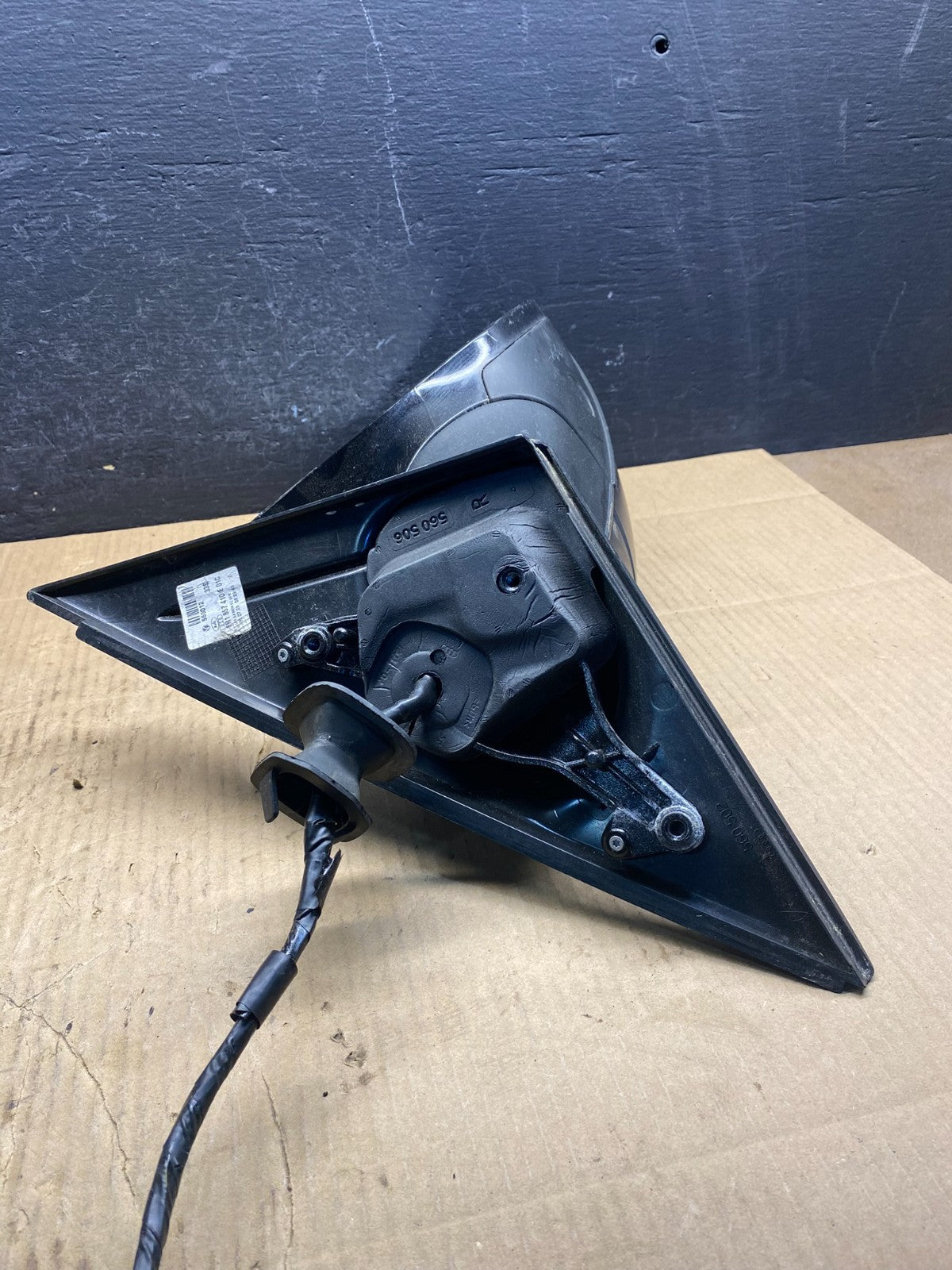 2009 to 2012 Audi Q5 Right Passenger Side Door View Power Mirror AD4920 DW4