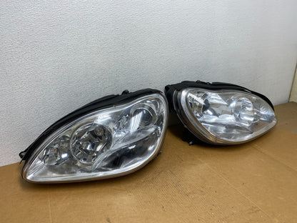 Halogen 2003-2006 Mercedes S-Class Lef+Right Side Headlights AD9160 DW2