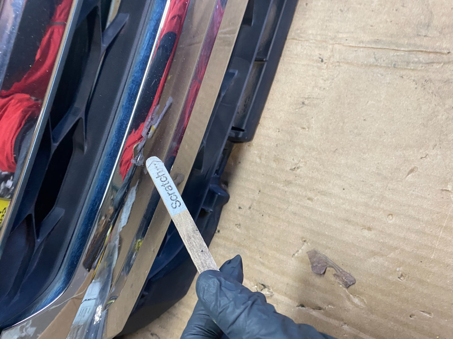 2011 2012 2013 Ford Edge Front Upper Chrome Grille Grill  Oem t4214 DG5