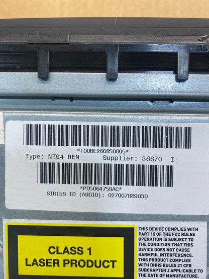 2007-2014 Chrysler Dodge Jeep Ram Radio CD MP3 AUX Receiver AC6859 DG6