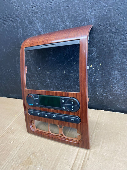 2004 to 2008 Ford F150 Radio Climate Dash Bezel Surround Black AD7199 DG1