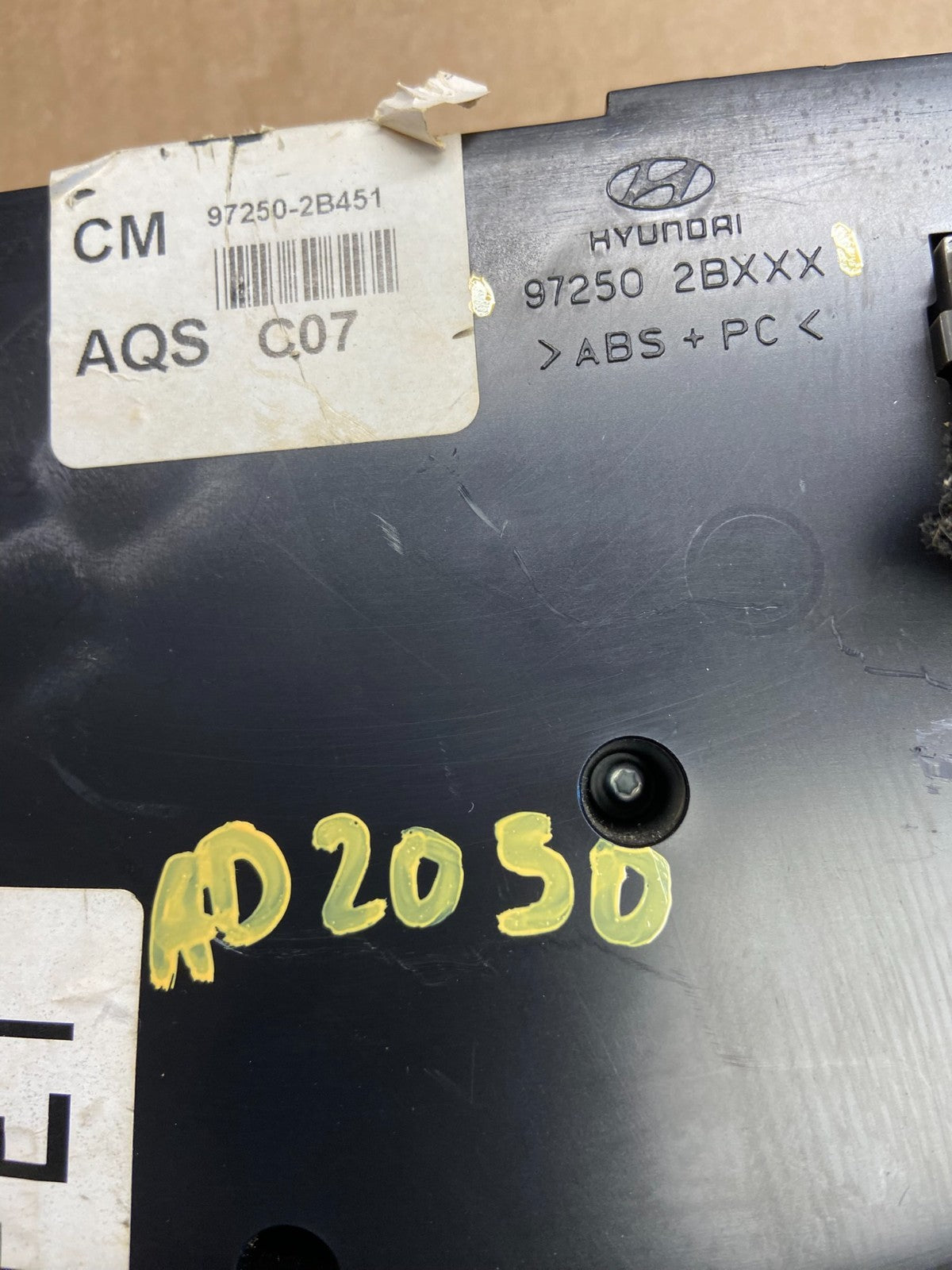2010 2011 2012 Hyundai Santa Fe Automatic Climate AC Heater Control OE AD2050 DG6