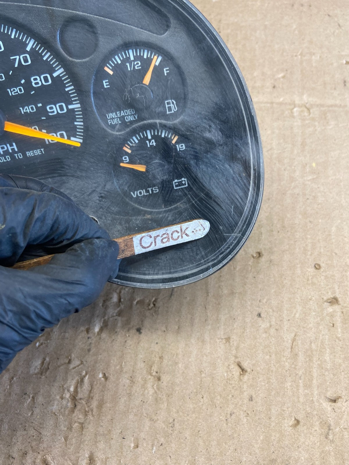 1998 2004 Chevrolet S10 Blazer Speedometer Instrument Gauge Cluster AB9858 DG2