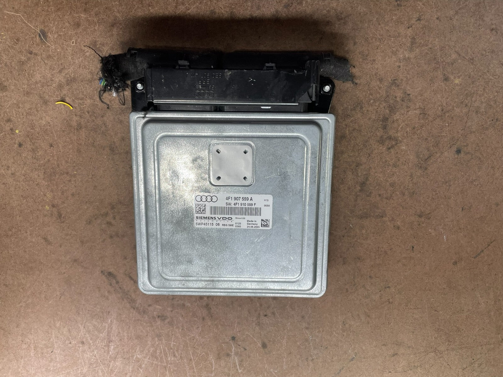 2006 to 2008 Audi A6 3.2L Engine Computer ECM 4F1907559A L0942 DG1