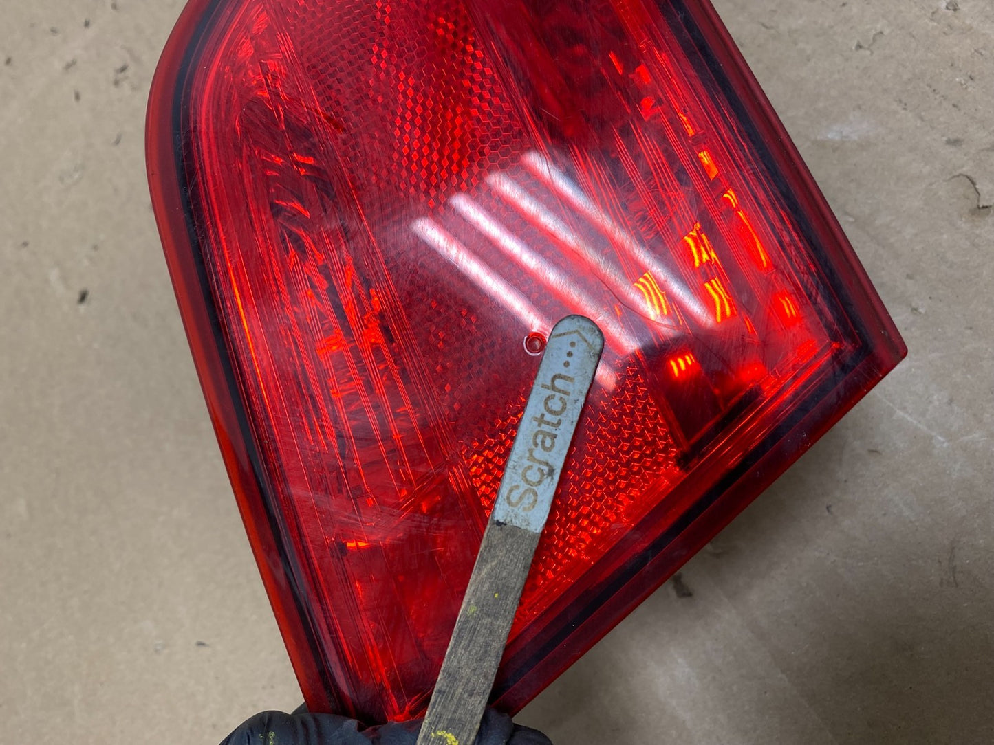 2010-2014 Subaru Legacy Left Driver LH Side Tail Light Inner OEM T8228 DW3